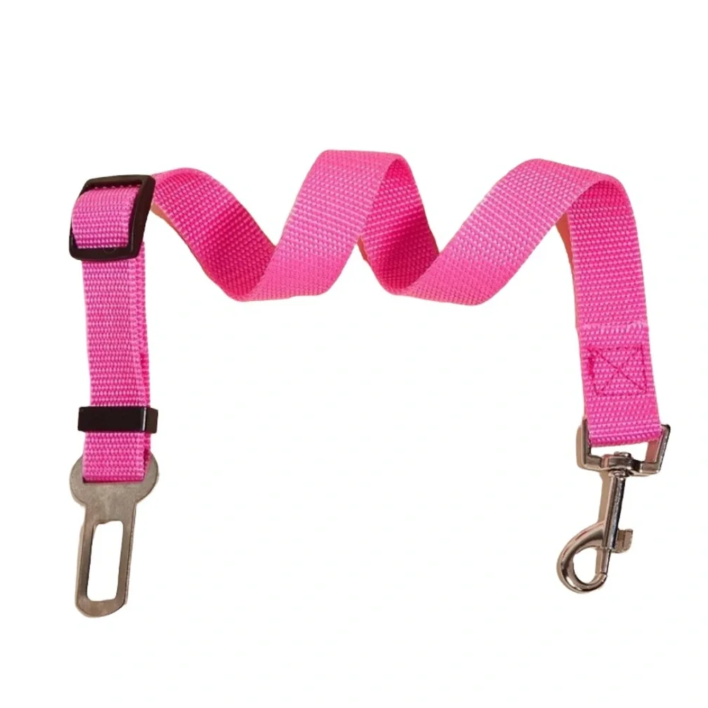 {NEW} Pink Dog Safety Seat Belt One Size